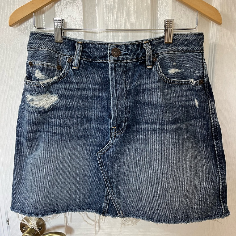 Abercrombie & Fitch | Denim Mini Skirt - Size M / 8